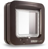 SUREFLAP SUR001BR, SureFlap Mikrochip Cat door Katzenklappe Braun 1 St.