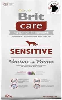 Brit Care Hund Sensitive Hirsch&Kartoffel Trockenfutter 12kg