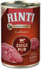 RINTI Singlefleisch 12x400g Ziege pur exclusive 4,8 kg, Grundpreis: &euro; 5,13 / kg