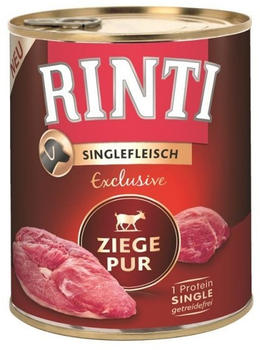 Rinti Singlefleisch Exclusive Ziege Pur Nassfutter 800g
