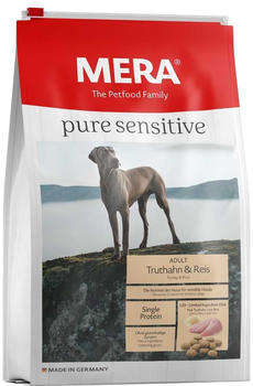 MERA Pure Sensitive Adult Hunde-Trockenfutter Truthahn & Reis 4kg