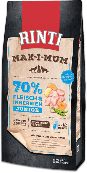 Rinti Max-i-mum Junior Huhn Trockenfutter 12kg