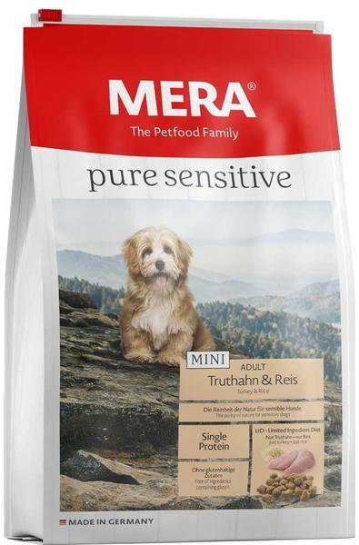 MERA Dog Pure Sensitive Mini Truthahn & Reis 4kg