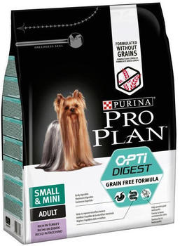 Purina Pro Plan OptiDigestgrain Free Small & Mini Adult Sensitive digestion turkey 2,5kg