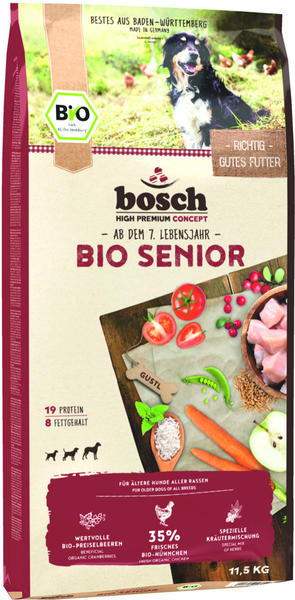 bosch HPC Bio Senior Hühnchen & Preiselbeere 11,5kg