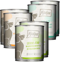 MjAMjAM Cat - Mixpaket I - Huhn, Rind, Herzen | 6 x 800 g, Grundpreis: &euro; 4,58 /