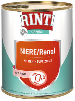 Rinti Canine Niere/Renal Rind Nassfutter 800g