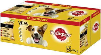Pedigree Vital Protection Portionsbeutel Adult in Sauce Multipack 40x100g