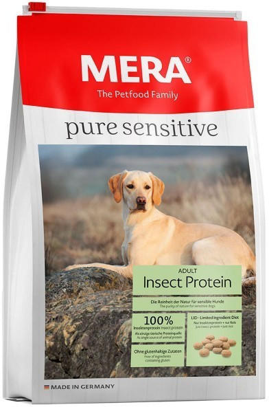 Mera The Petfood Family MERA Pure sensitive Hund Insect Protein Trockenfutter 12,5kg