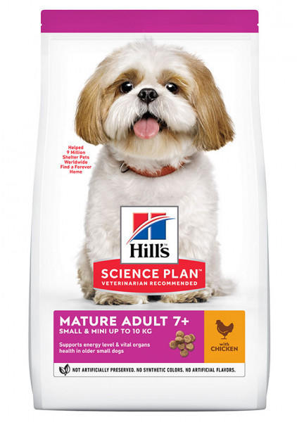 Hill's Science Plan Canine Mature Adult Small & Mini Huhn Trockenfutter 7,5kg