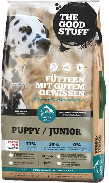 The Goodstuff Puppy Junior Lachs Trockenfutter 12,5kg