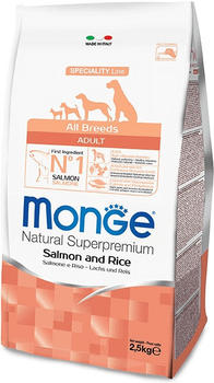 Monge All Breeds Adult Salmon and Rice 12kg
