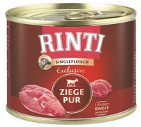 Rinti Singlefleisch Exclusive Pur Ziege | 12 x 185 g, Grundpreis: &euro; 8,98 / kg