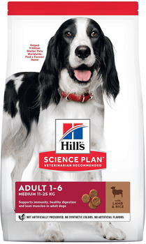 Hill's Science Plan Canine Medium Adult Lamm & Reis Trockenfutter 14kg