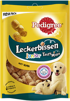 Pedigree Leckerbissen Tasty Minis Junior Frischebeutel mit Huhn 125g