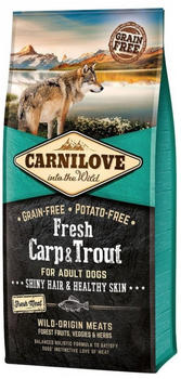 Carnilove Adult Dog Fresh Carp &vTrout Trockenfutter 12kg