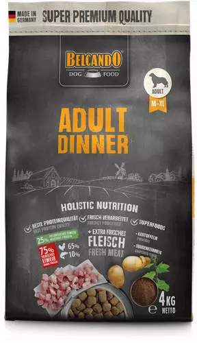 Belcando Adult Dinner Hund Trockenfutter 4kg