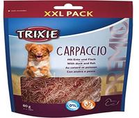 Hundeleckerli-streifen Ente + Fisch Carpaccio Trixie Premio 80g
