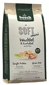 bosch HPC Soft Mini Hund Wachtel & Kartoffel Trockenfutter 1kg