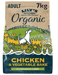 Lily's Kitchen Organic Hunde-Trockenfutter Huhn mit Gemüse & Kräuter 7kg