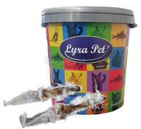 5 Kg Lyra Pet Kaninchenohren Mit Fell In 30 L Tonne