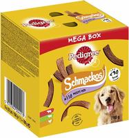 PEDIGREE Mega Box Schmackos mit Rind-, Lamm- und Gefl&uuml;gelgeschmack 790 g 0,8 kg