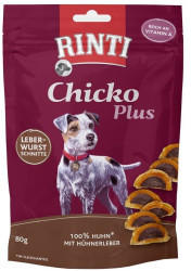 Rinti Chicko Plus Leberwurstschnitte 80g