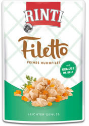 Rinti Filetto Huhn & Gemüse in Jelly 100g