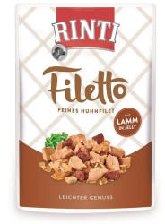 Rinti Filetto Huhn & Lamm in Jelly 100g