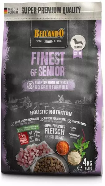 Belcando Finest GF Senior 4kg