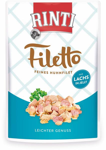 Rinti Filetto Huhn & Lachs in Jelly 100g