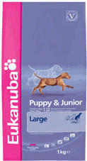 Eukanuba Growing Puppy Large Breed mit Hihn Trockenfutterr 3kg