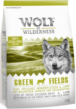 Wolf of Wilderness Adult Green Fields Lamm 1kg