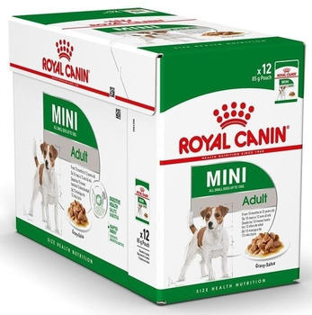 Royal Canin Size Health Nutrition Hund Mini Adult Nassfutter 12x85g