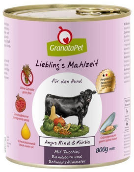 GranataPet Liebling's Mahlzeit Angus mit Rind&Kürbis 800g