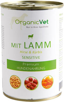 OrganicVet Sensitive Lamm 400g