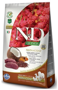 Farmina N&D Quinoa Skin Coat Hirsch 2.5kg