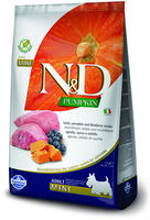 Farmina N&D K&uuml;rbis Lamm Hundefutter f&uuml;r Erwachsene Kleinrassen 2,5 kg