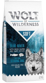 Wolf of Wilderness Adult Soft "Blue River" - Salmon 12kg