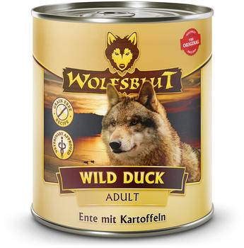 Wolfsblut Adult Dog Wild Duck Ente mit Kartoffeln Nassfutter 800g