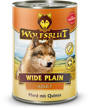 Wolfsblut Wide Plain Adult Pferd & Quinoa Nassfutter 395g