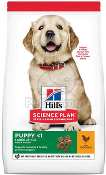 Hill's Science Plan Canine Puppy Large Huhn Trockenfutter 14,5kg