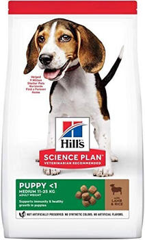 Hill's Science Plan Canine Puppy Medium Lamm & Reis Trockenfutter 2,5kg
