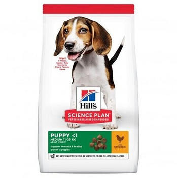 Hill's Science Diet Puppy Medium Huhn Trockenfutter 18kg