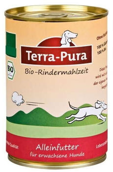 Terra Pura Bio Rindermahlzeit Hund 800g