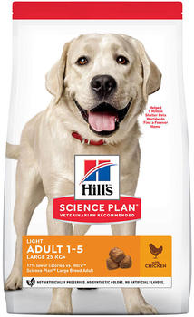 Hill's Science Plan Canine Adult Light Large Huhn Trockenfutter 14kg