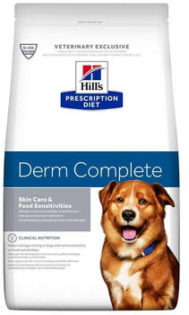 Hill's Prescription Diet Canine Derm Complete Skin Care & Food Sensitivities 12kg