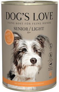 Dog's Love Senior Pute mit Zucchini und Johanniskraut 200g