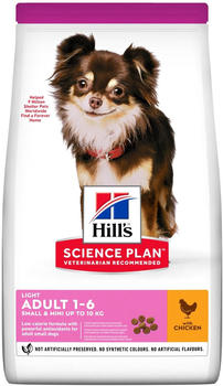 Hill's Science Plan Canine Adult Small & Mini Light Huhn Trockenfutter 1,5kg