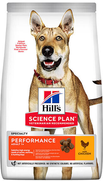 Hill's Science Plan Canine Performance Adult 1+ mit Huhn Trockenfutter 14kg